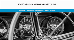 Desktop Screenshot of kangasalanautokatsastus.fi