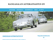 Tablet Screenshot of kangasalanautokatsastus.fi